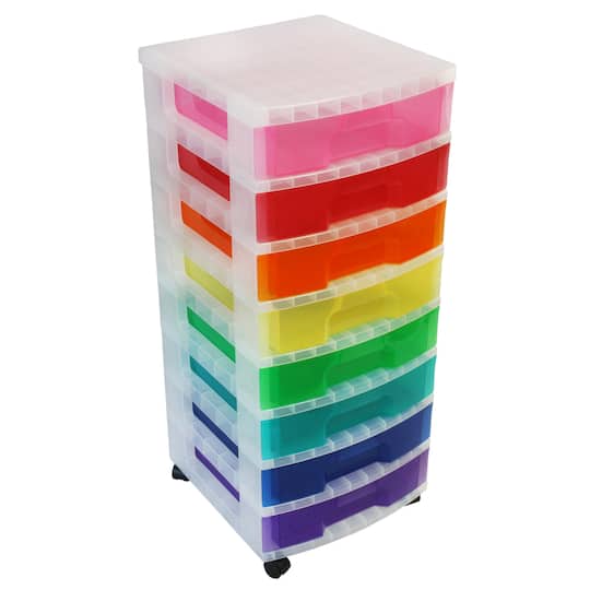 Find the Really Useful Boxes® 8 Drawer Rolling Cart at Michaels. 